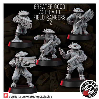 Greater Good Ashigaru Field Rangers
