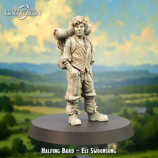 Halfing Bard - Eli Swoonsong