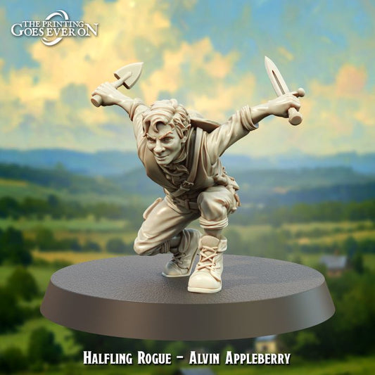 Halfling Rogue - Alvin Appleberry