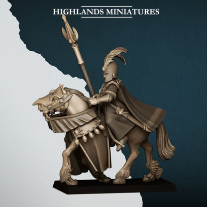 Mounted Aegean Mage on Horse