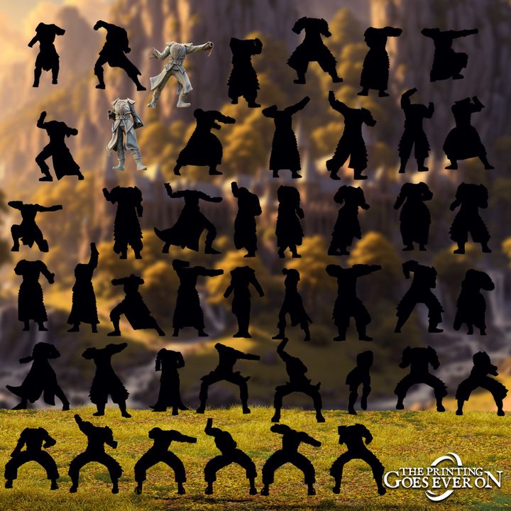 Modular Elven Mages