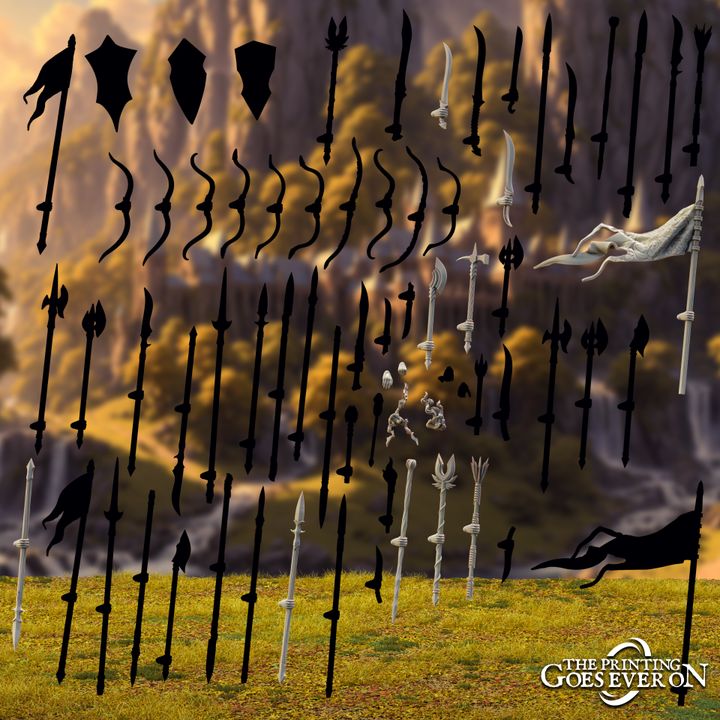 Modular Elven Mages