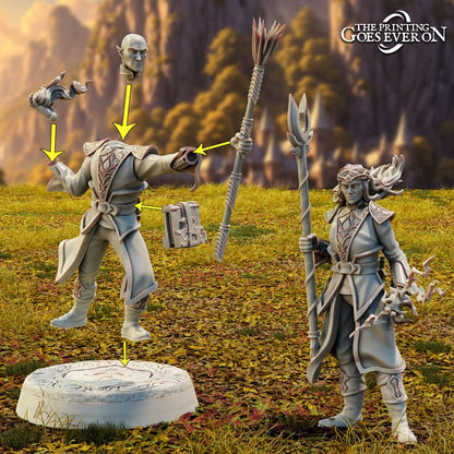 Modular Elven Mages