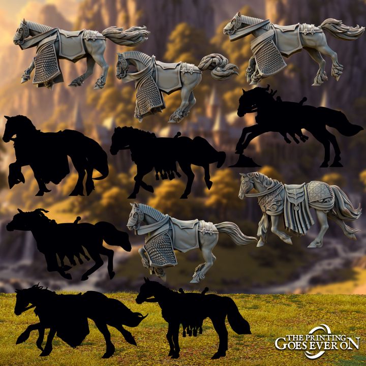 High Elf Mounted Knights