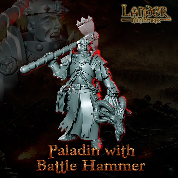 Paladin with Battle Hammer