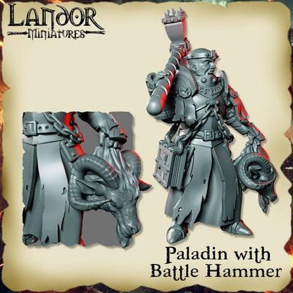 Paladin with Battle Hammer
