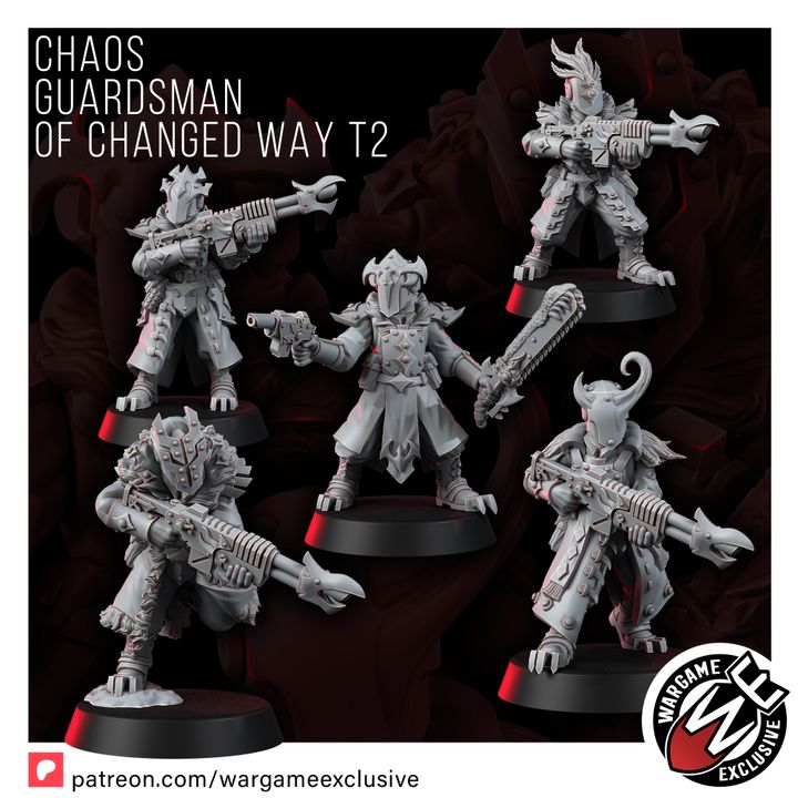 CHAOS GUARDSMAN OF CHANGED WAY
