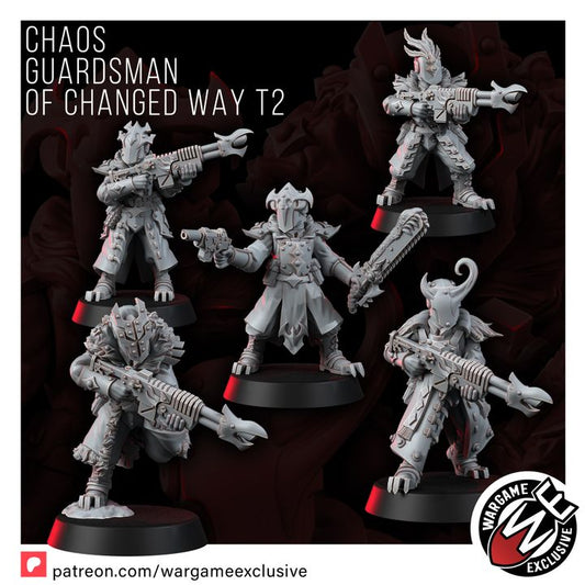 CHAOS GUARDSMAN OF CHANGED WAY