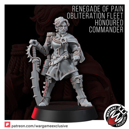 Renegades Of Pain Obliteration Fleet Honoured Commander