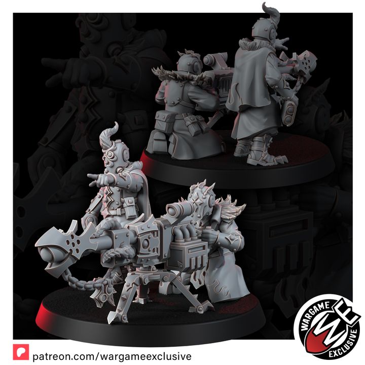 Chaos Guardsman Of Changed Way Heavy Weapons