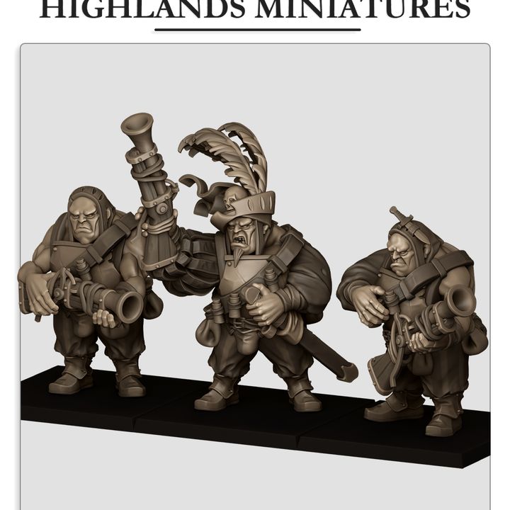 Sunland Ogres with Blunderbuss