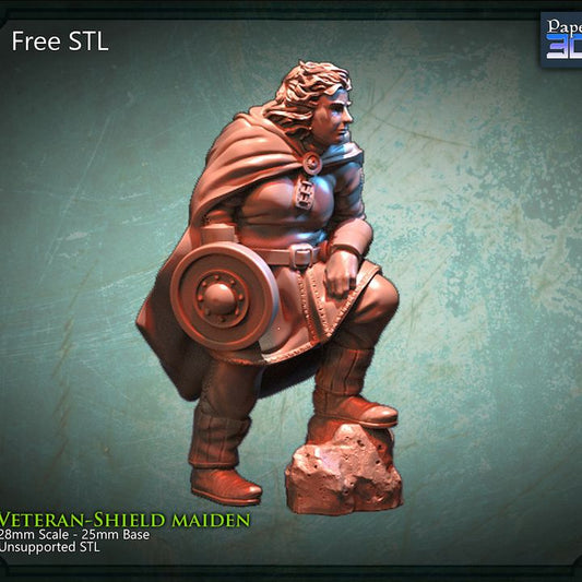 Horse Lord Veteran Shield-Maiden