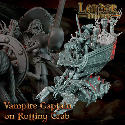 Vampire Captain on Rotting Crab