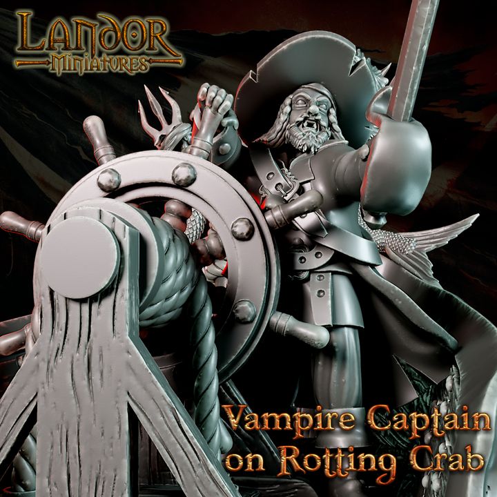 Vampire Captain on Rotting Crab
