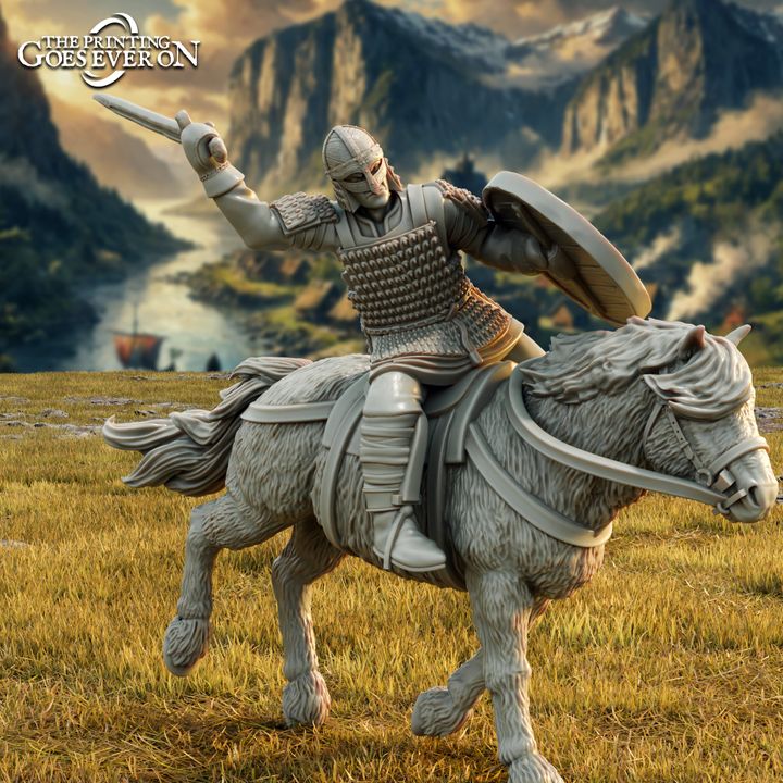 Huskarls - Viking King’s Guard - Mounted