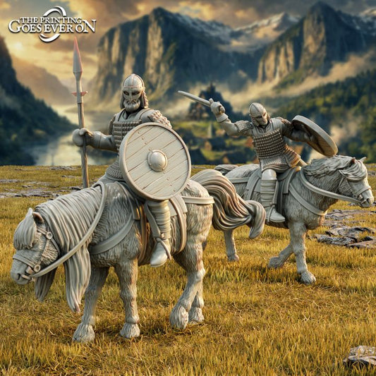 Huskarls - Viking King’s Guard - Mounted