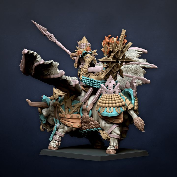Vizier on Bull of Shamut