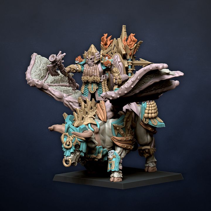 Vizier on Bull of Shamut