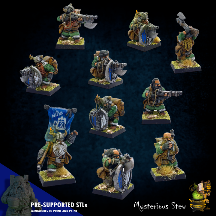 Dwarf Handgunners