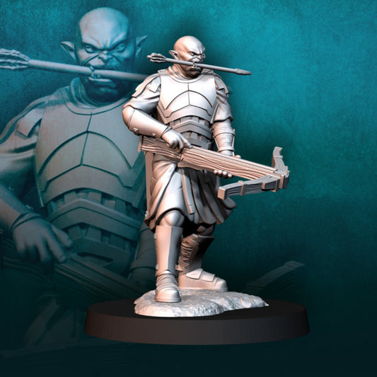 Blood-Handed Captain with Crossbow