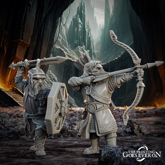 Murdan and Drafnar - Dwarven Adventurers