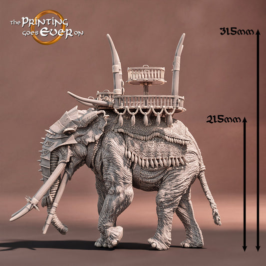 Giant War Elephant - Gargantuan