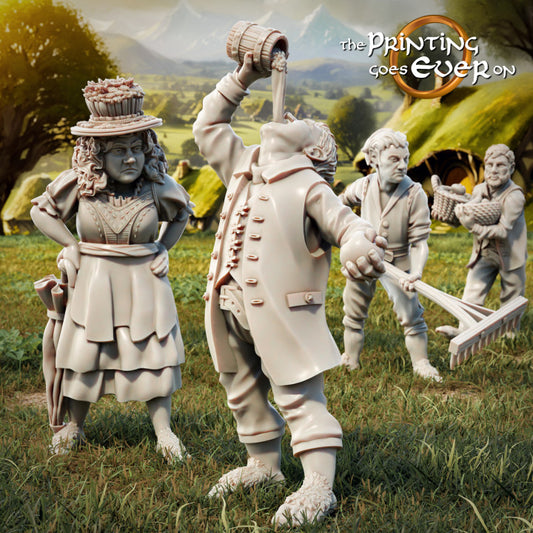 Halfling Commoners