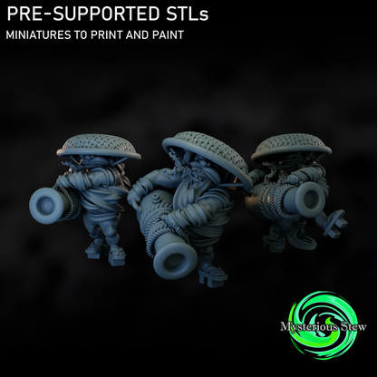 Firebeards - Dwarves with Cannons