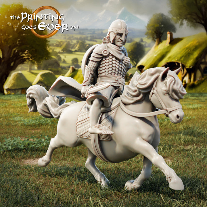 Mounted Halfling Heroes