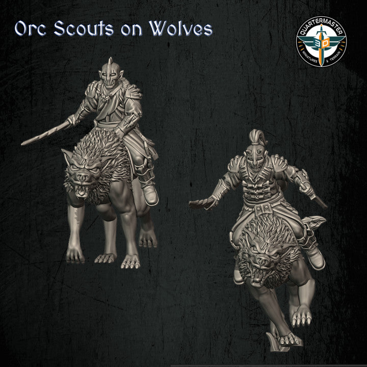 Orc Scouts on Wolves