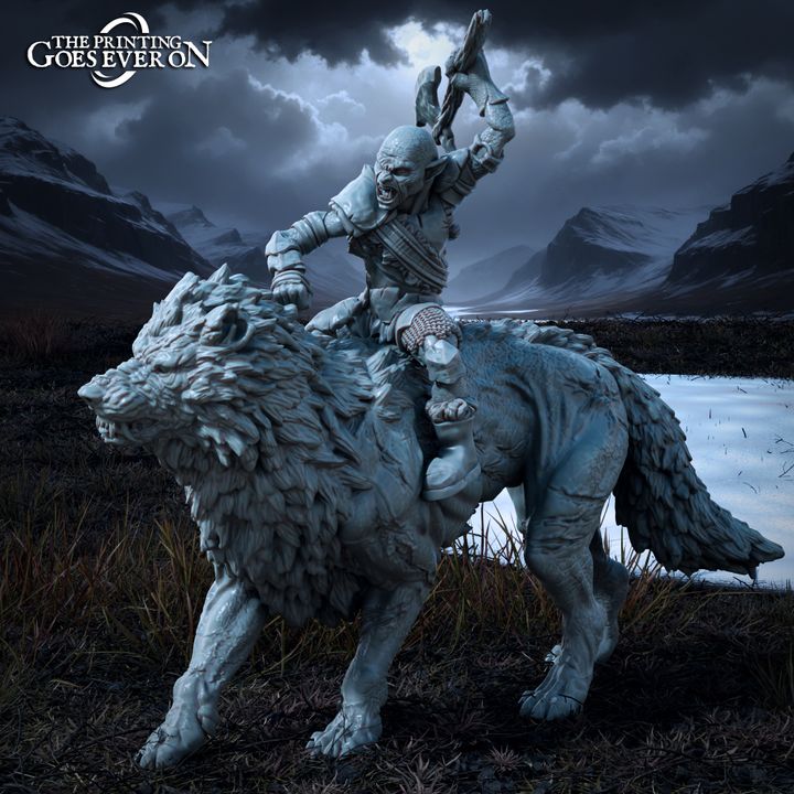 Ironmoor Orc Warg Riders