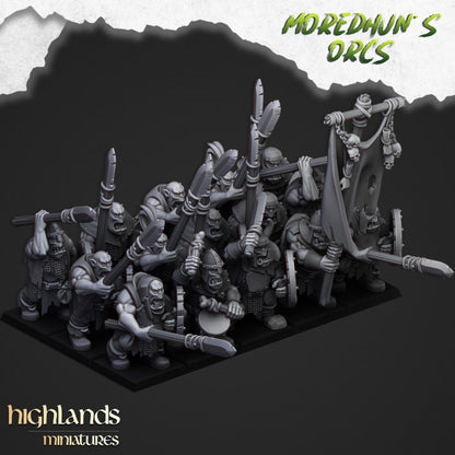 Orc Warriors with Hand Weapons