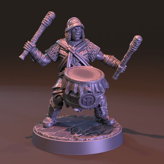 Morod-Dor Orc Drummer