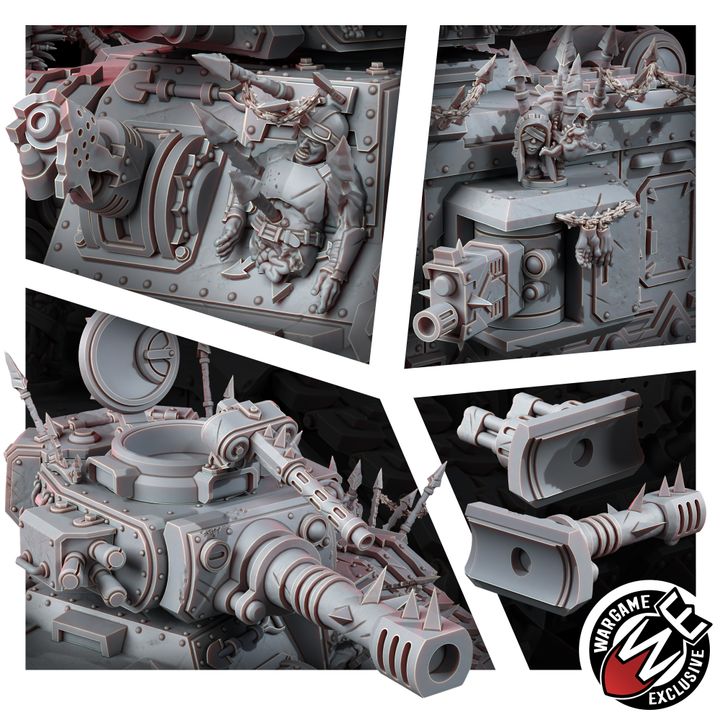 Renegades Of Pain Degrader Battle Tank