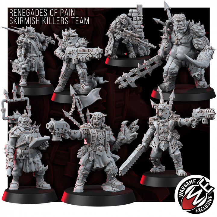 Renegades Of Pain Skirmish Killers Team