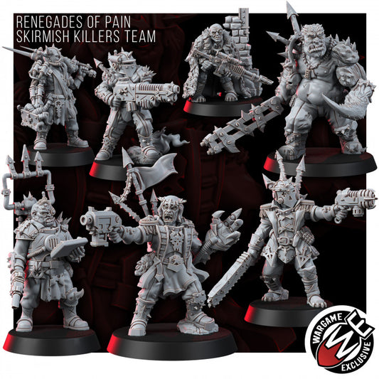 Renegades Of Pain Skirmish Killers Team