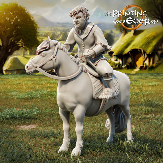 Mounted Halfling Heroes