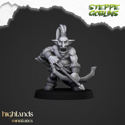 Steppe Goblin with bows