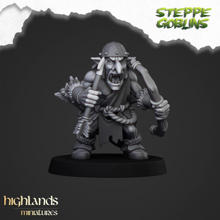 Steppe Goblin with bows