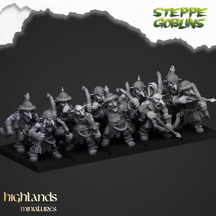 Steppe Goblin with bows