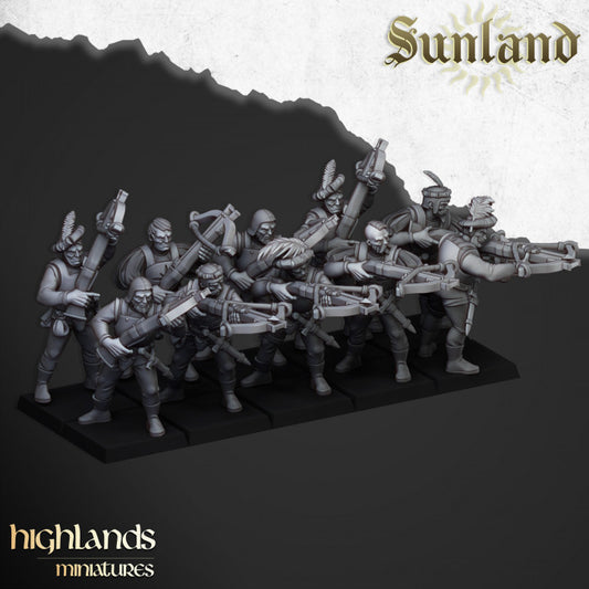 Sunland Arquebusiers and Crossbowmen