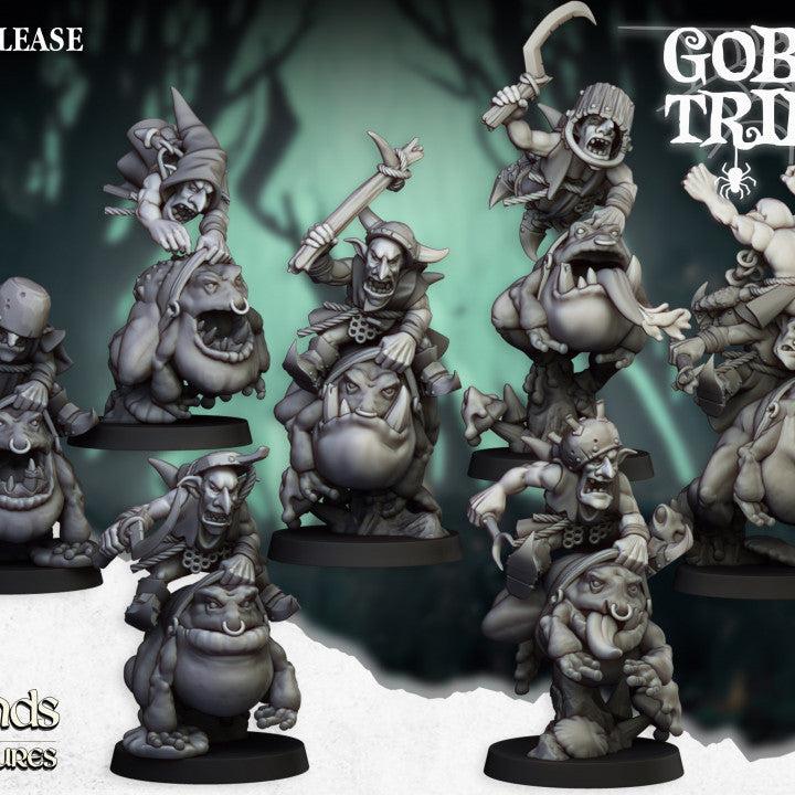 Swamp Goblins Frog Riders