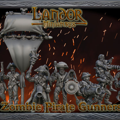 Zombie Pirates Gunners