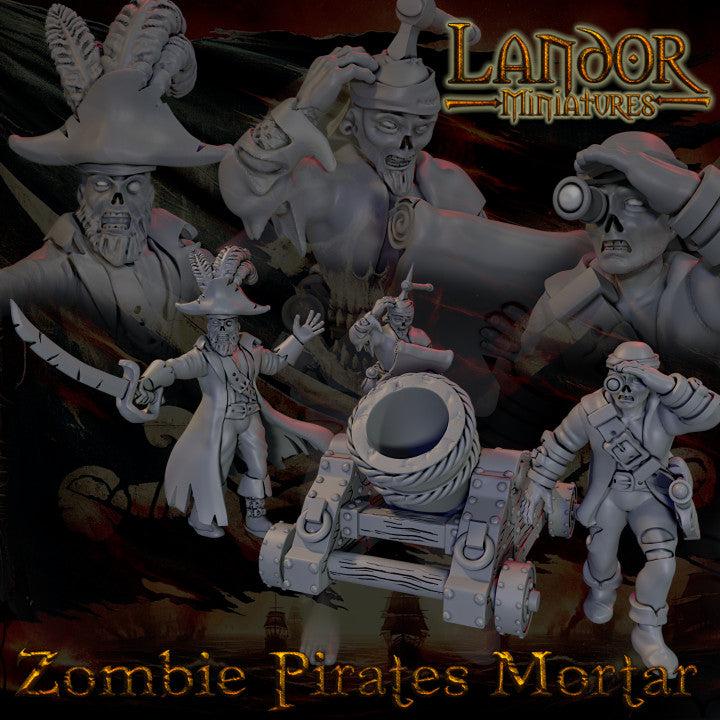 Zombie Pirates Mortar