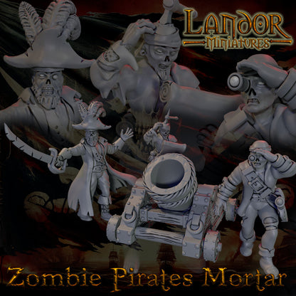 Zombie Pirates Mortar