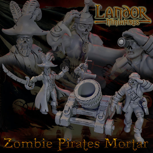 Zombie Pirates Mortar
