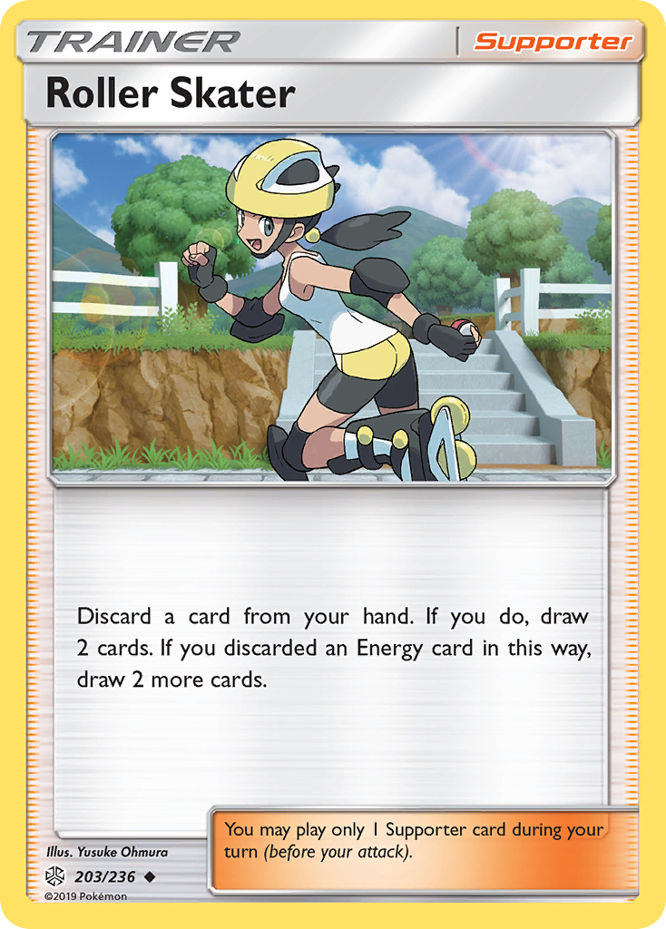 Roller Skater (203/236) [Sun & Moon: Cosmic Eclipse]