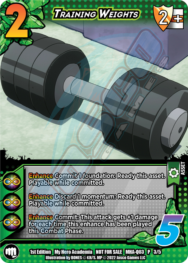 Training Weights [Series 3 Quirk Pack]