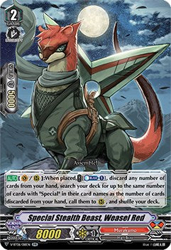 Special Stealth Beast, Weasel Red (V-BT06/018EN) [Phantasmal Steed Restoration]