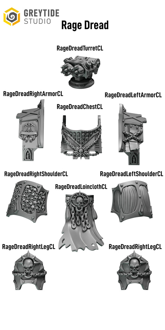 Crimson Lords Rage Armour
